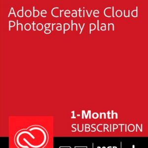 Adobe Photography Plan Subscription 20 GB 1 Month Global Key