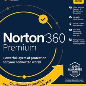 Norton 360 Premium EU Key (2 Years / 10 Devices) + 75 GB Cloud Storage